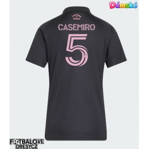 Inter Miami Casemiro #5 Dámské Venkovní Dres 2026-27 Krátký Rukáv